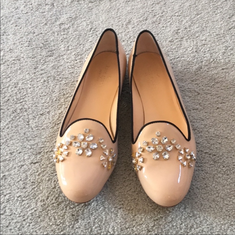 Kate spare tan flats correct